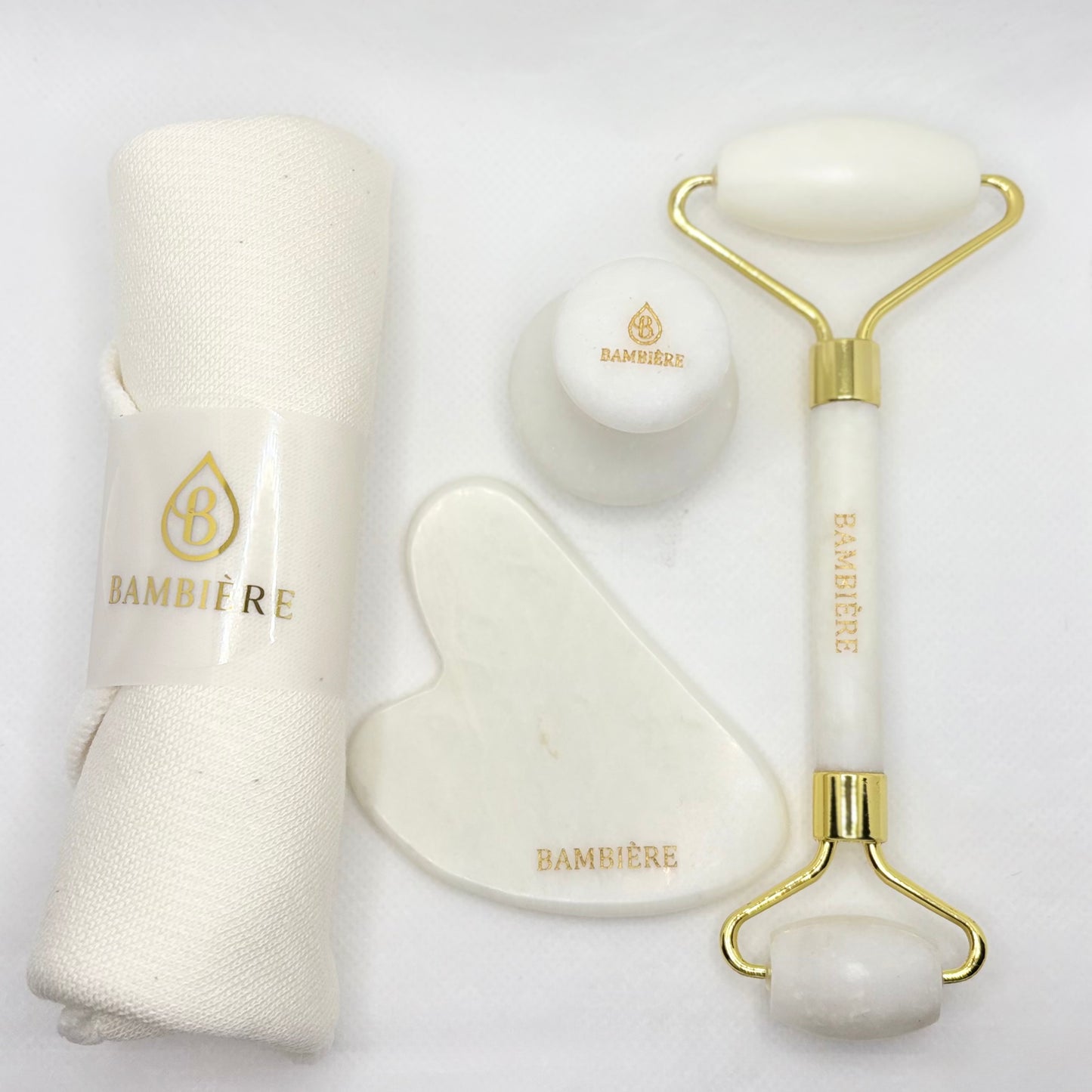 White Jade Facial Tools