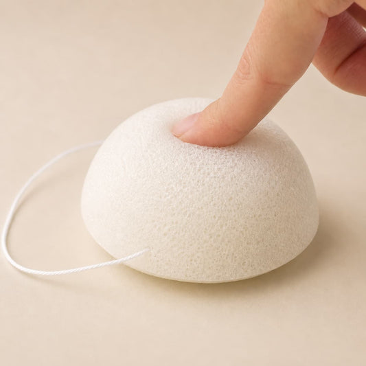 Natural Konjac Sponge | Gentle Face Buffer - Bambière