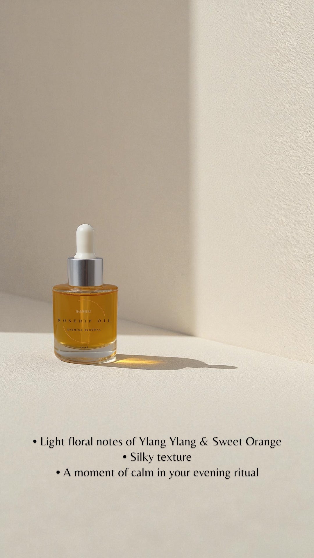Rosehip Oil | Evening Renewal Face Oil for Overnight Repair