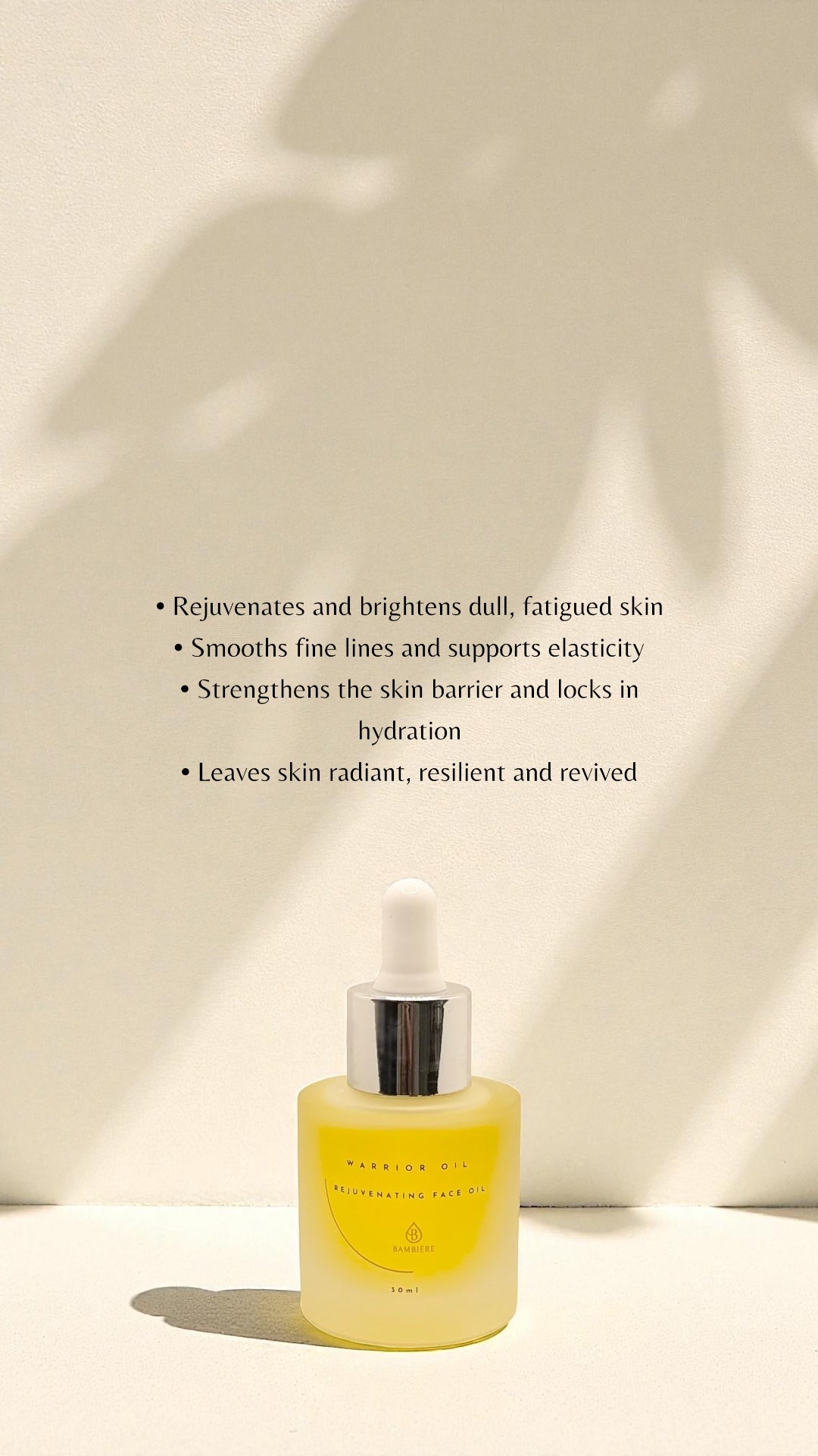 Warrior Oil | Rejuvenating Face Oil