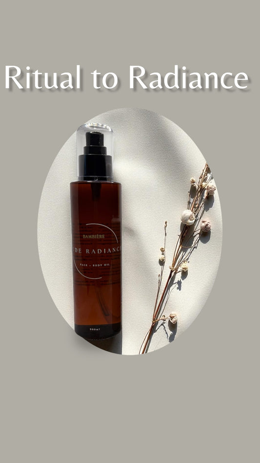 The Glow Starter – 3-Step Skincare Set for Beginners | Cleanser, Serum & Oil | Bambière