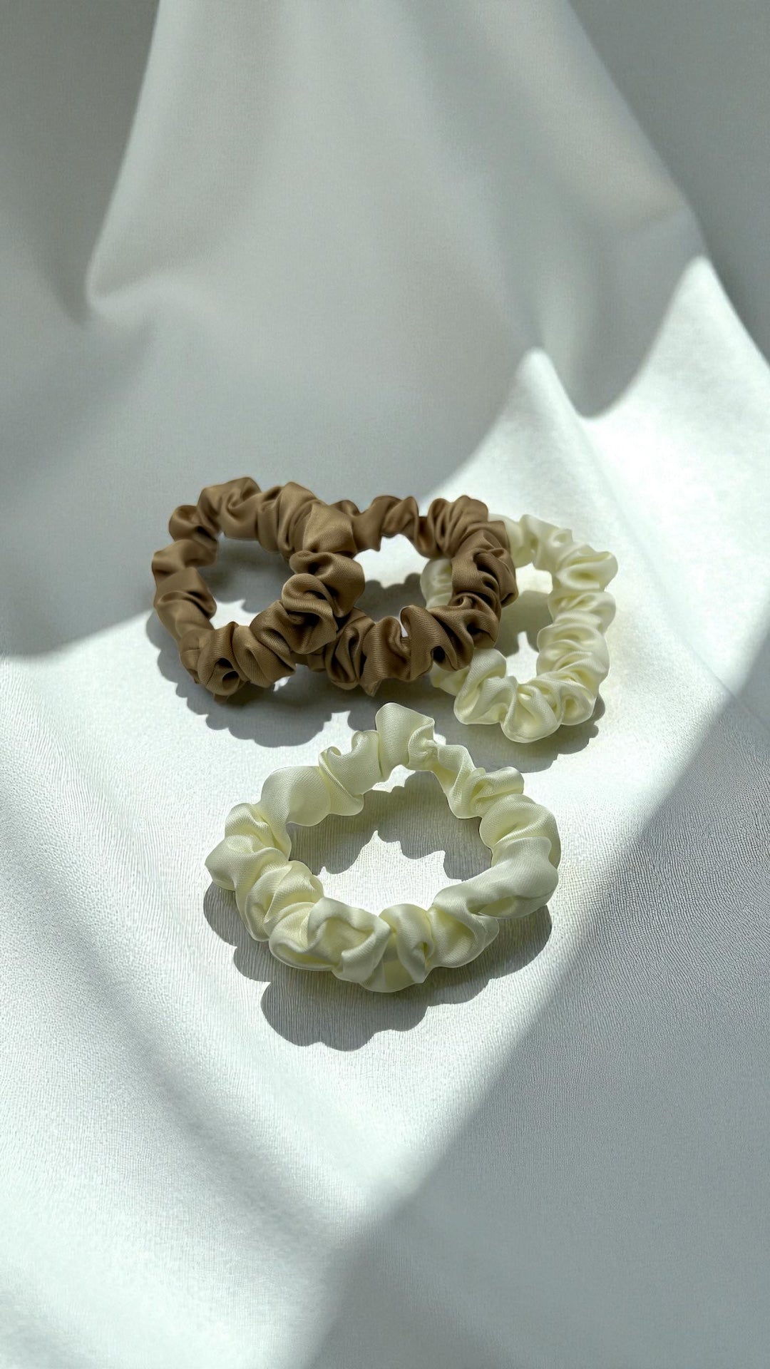 Mulberry Silk Scrunchies