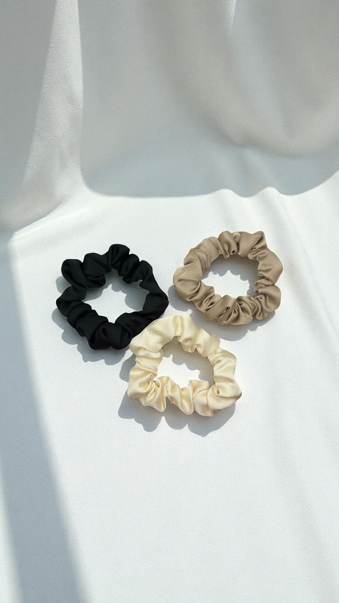 Mulberry Silk Scrunchies