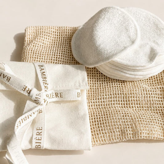 Eco - Friendly Bamboo Makeup Removers 10 pack - Bambière
