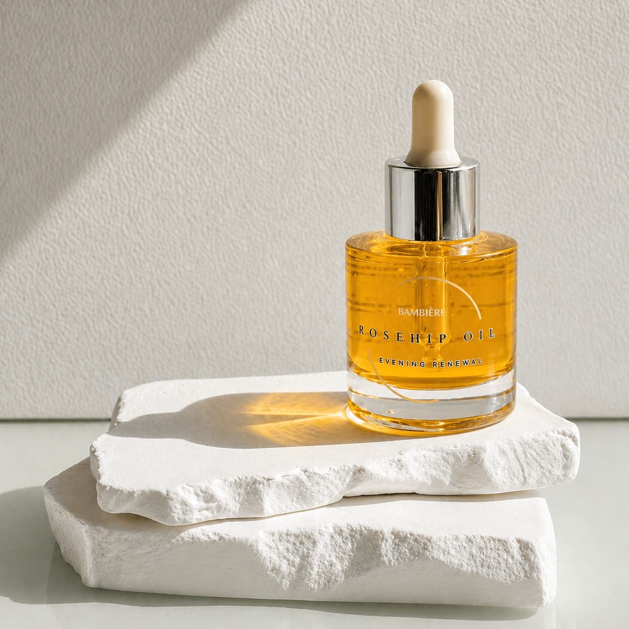 Rosehip Oil | Evening Renewal Face Oil for Overnight Repair - Bambière