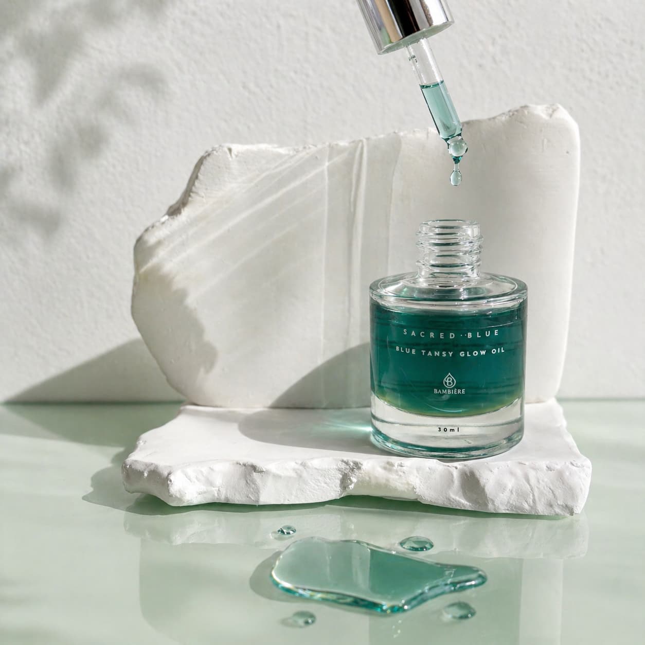 Sacred Blue | Calming Face Oil - Bambière