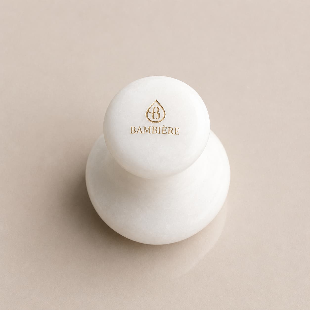 White Jade Facial Tools | Certified Natural Stone - Bambière