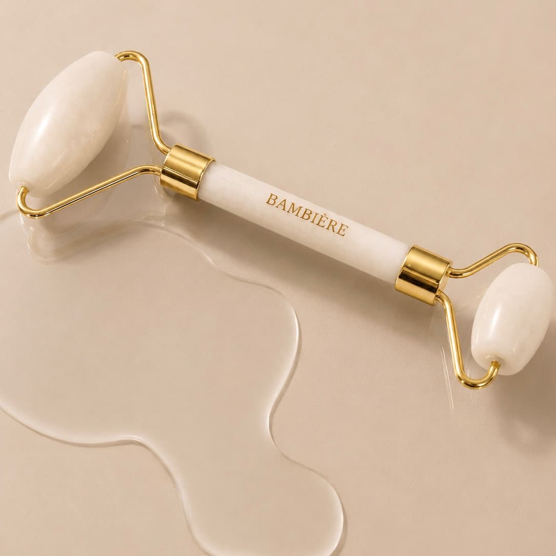 White Jade Facial Tools | Certified Natural Stone - Bambière